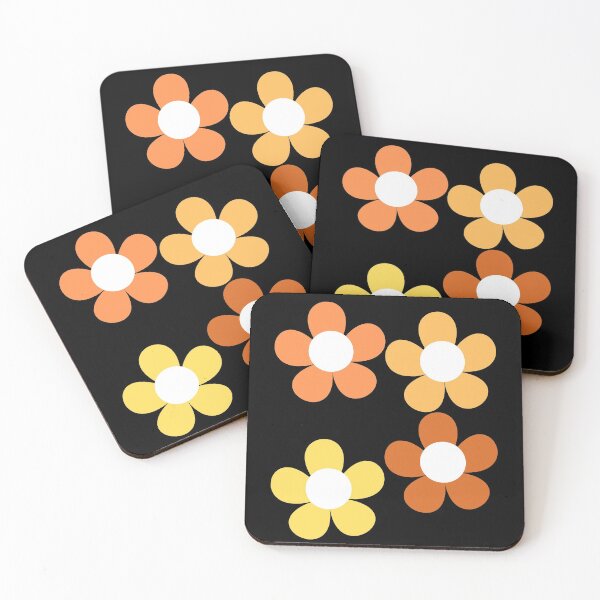 Item preview, Orange And Yellow Bib Flowers designed and sold by sunandsnowglobe.