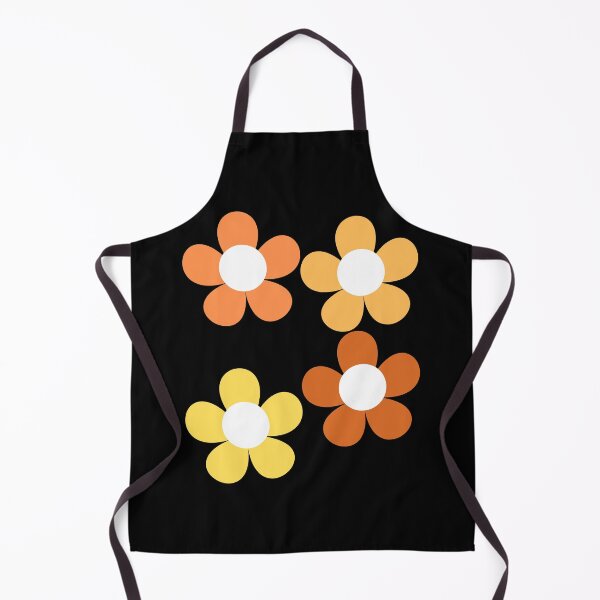 Item preview, Orange And Yellow Bib Flowers designed and sold by sunandsnowglobe.