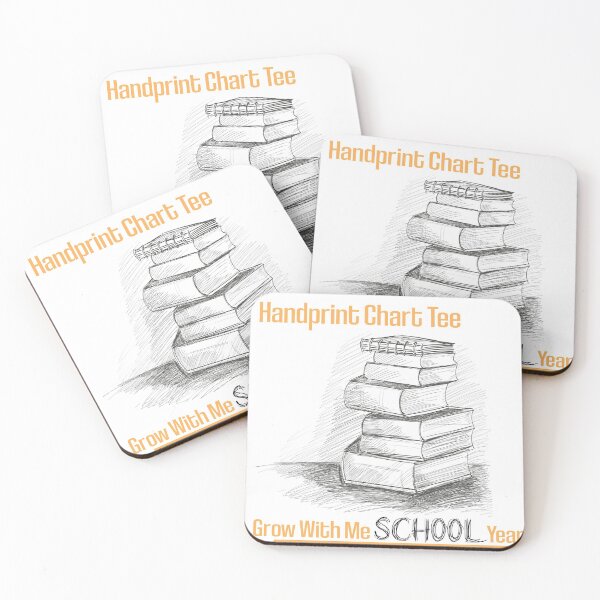 Item preview,  Handprint Chart Tee Grow With Me School Year designed and sold by Life Shop.