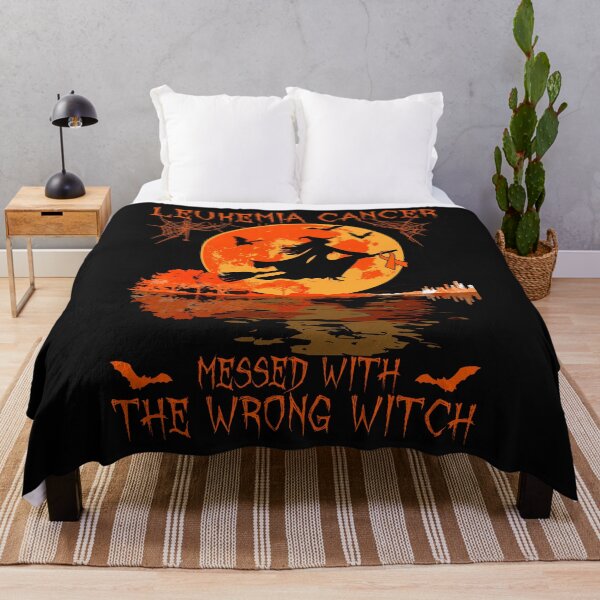 Item preview, Messed With The Wrong Witch Leukemia awareness designed and sold by DennisVon.