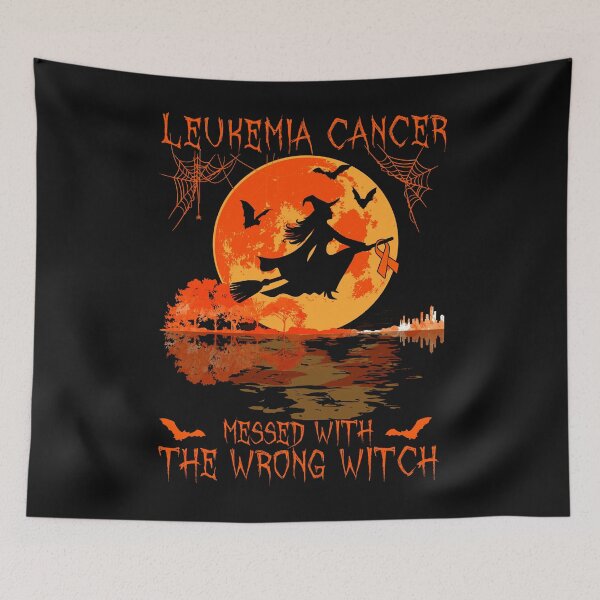 Item preview, Messed With The Wrong Witch Leukemia awareness designed and sold by DennisVon.