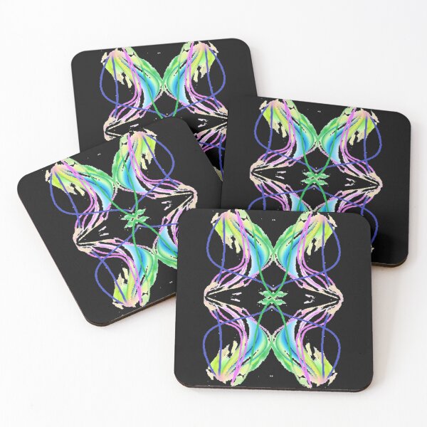 Artikelvorschau, Bunte fließende Linien Abstracto, psychedelisches Arte Abstracto, abstraktes Kunstdesign entworfen und verkauft von Adri Barnard.