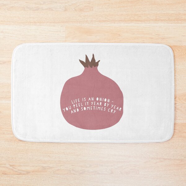 Item preview, Life is an Onion - You Peel it Year by Year and Sometimes Cry designed and sold by flying-flamingo.