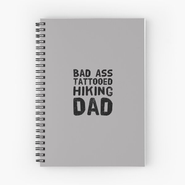 Item preview, Bad Ass Tattooed, hiking Dad designed and sold by PetitePeche.