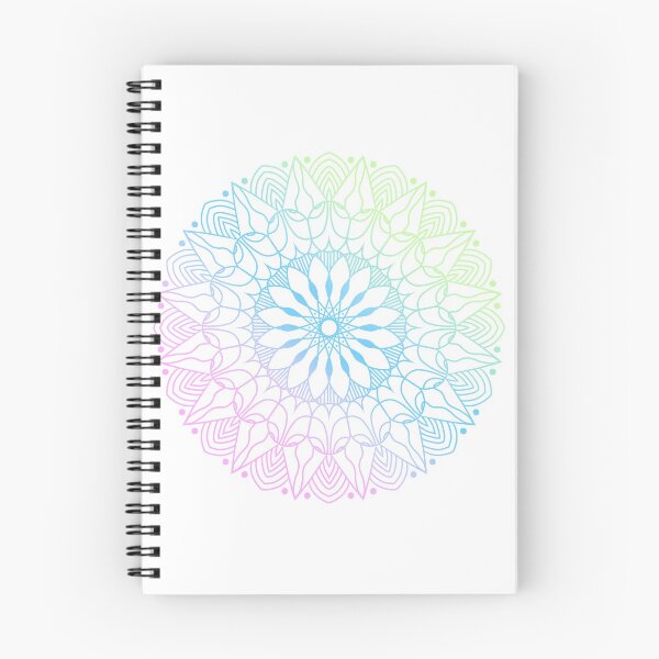 Item preview, A colorful madala on white designed and sold by tusklik.