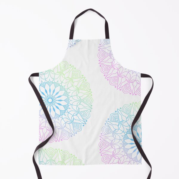 Item preview, A colorful madala on white designed and sold by tusklik.