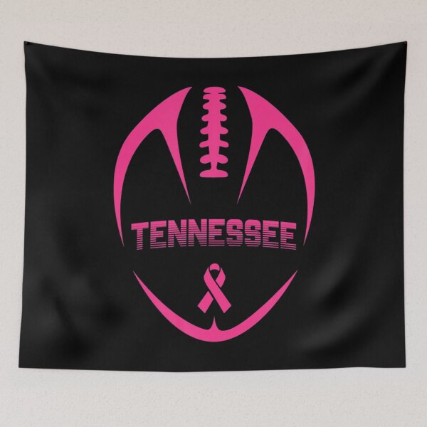 Item preview, Retro Breast Cancer Awareness Tennessee Football Fan designed and sold by RosaMapes.