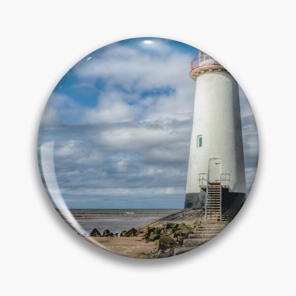 Item preview, Talacre Lighthouse Point of Ayre Flintshire Wales designed and sold by AJEvans.