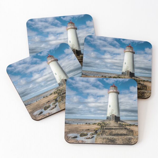 Item preview, Talacre Lighthouse Point of Ayre Flintshire Wales designed and sold by AJEvans.