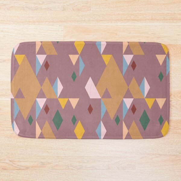 Item preview, Rhombuses on cocoa background, abstract seamless pattern designed and sold by Irina Ivanova.