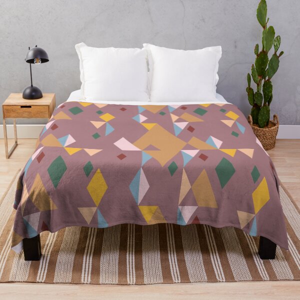 Item preview, Rhombuses on cocoa background, abstract seamless pattern designed and sold by Irina Ivanova.
