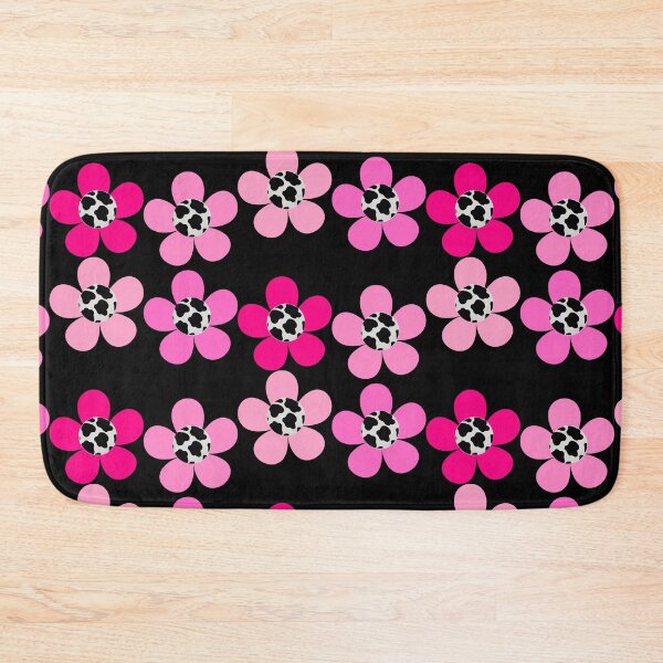Item preview, Pink Cow Print Bib Flowers designed and sold by sunandsnowglobe.