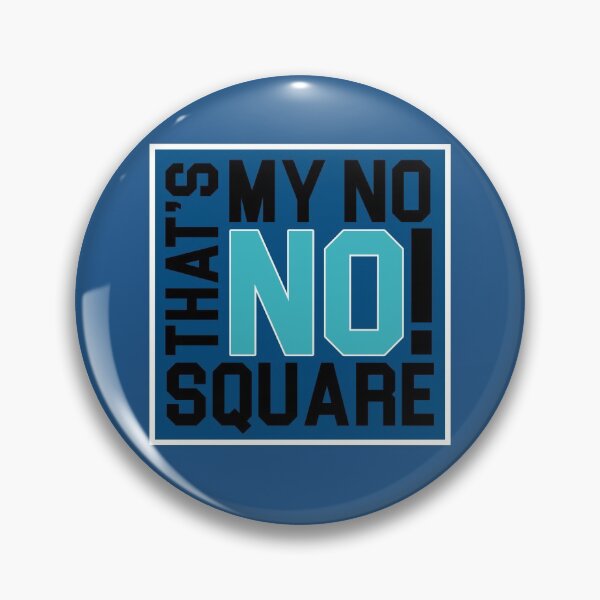 Item preview, No No Square Meme T-shirt & Prints  designed and sold by MVD Store.