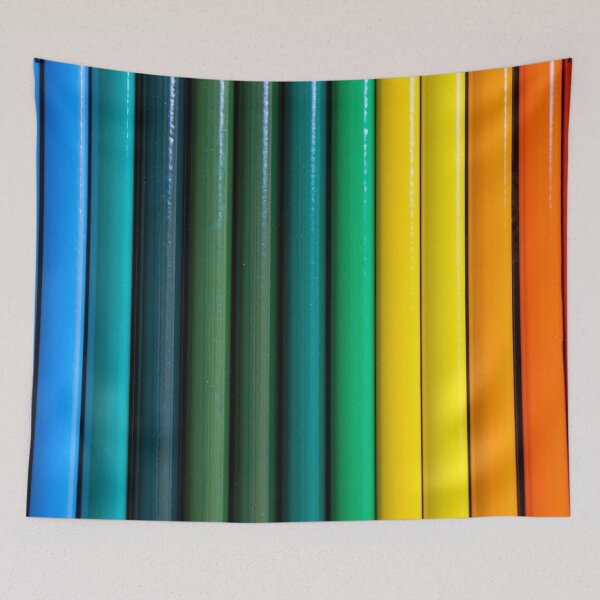 Item preview, Colorful and multicolored pencils background and wallpaper designed and sold by Taidundua.