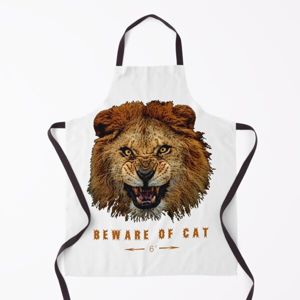 Item preview, Beware Of Cat 6 Feet designed and sold by CreativeBlue.
