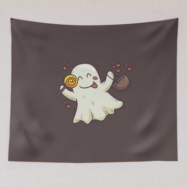 Item preview, Halloween Lollipop Ghost designed and sold by ZodesignArt.