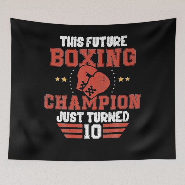 Item preview, Funny 10th Birthday Boxing Tee Birthday Boy designed and sold by RosaMapes.