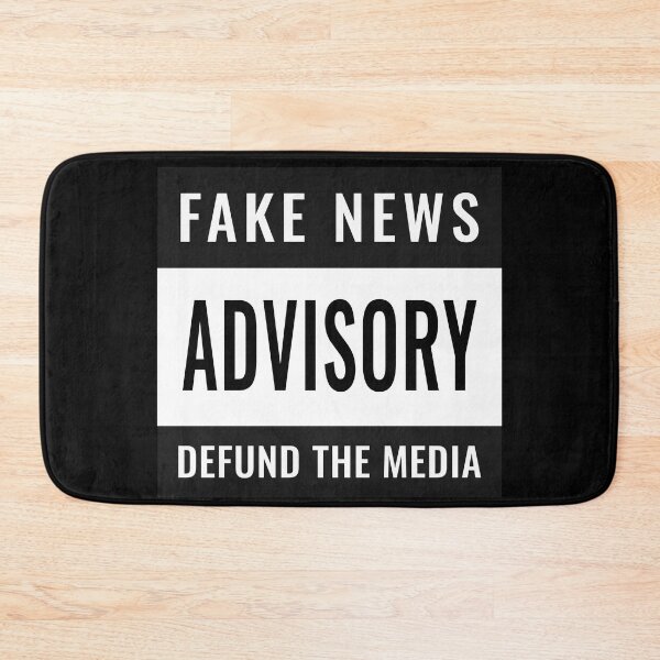Item preview, Fake News Advisory Defund the Media designed and sold by UllUDesign.