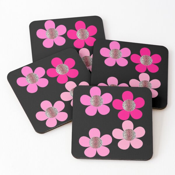 Item preview, Pink Leopard Print Bib Flowers designed and sold by sunandsnowglobe.