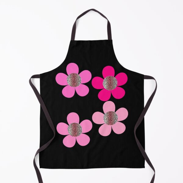 Item preview, Pink Leopard Print Bib Flowers designed and sold by sunandsnowglobe.