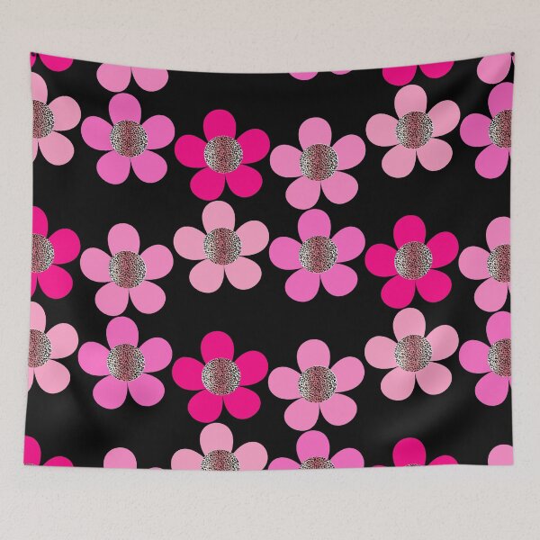 Item preview, Pink Leopard Print Bib Flowers designed and sold by sunandsnowglobe.