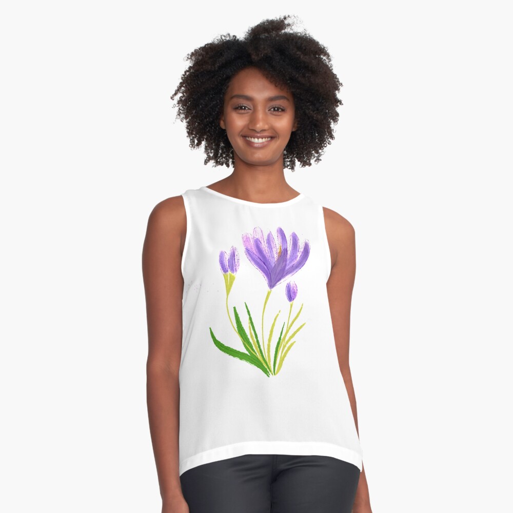 Item preview, Sleeveless Top designed and sold by vectormarketnet.