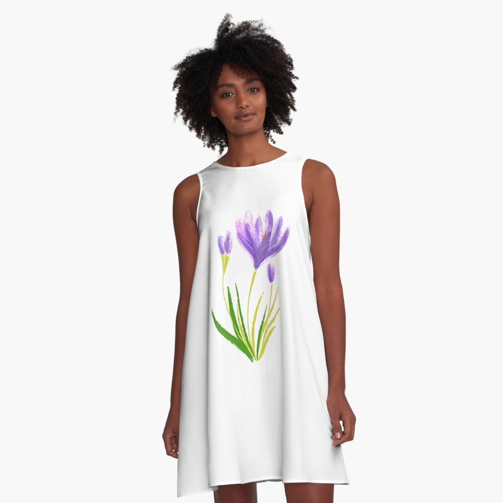 Item preview, A-Line Dress designed and sold by vectormarketnet.