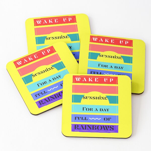 Item preview, wake up sunshine designed and sold by amy greaves.
