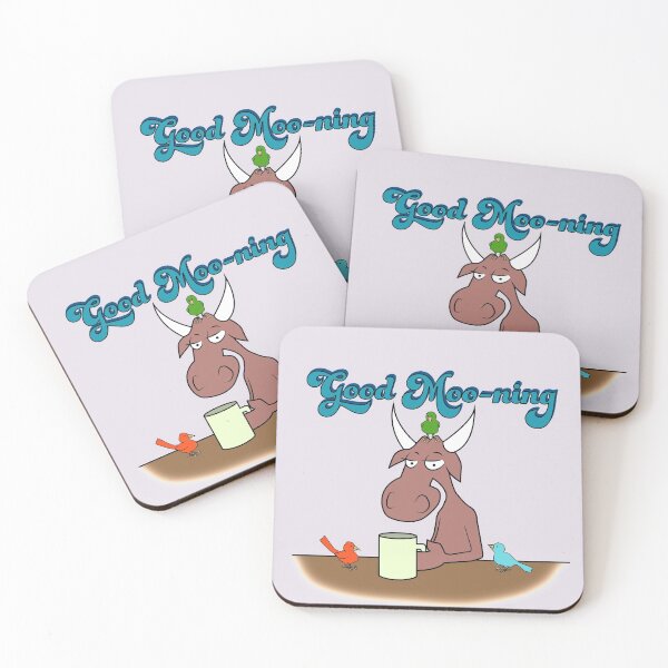 Item preview, Good Moo-ning designed and sold by Mark  Wilesmith.