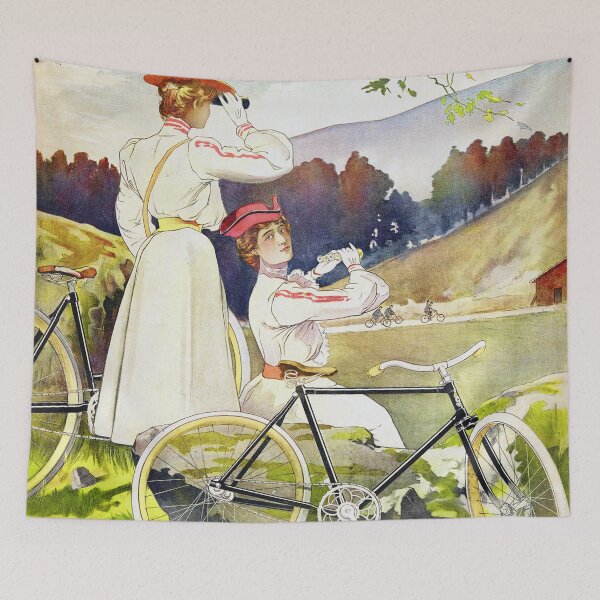 Artikelvorschau, Retro Vintage Fahrrad französisches Poster - Cycles Brillant entworfen und verkauft von DejaVuStudio.