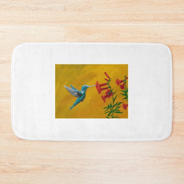 Item preview, Hummingbird drinks on flower designed and sold by Sabine Johannisson.