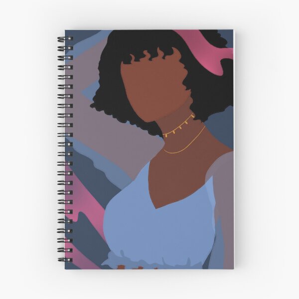 Item preview, Mujer negra con pelo corto, Top corto azul, vida nocturna, abstracto, sin marco, impresión minimalista, arte de cartel minimalista designed and sold by ModernDesigns7.