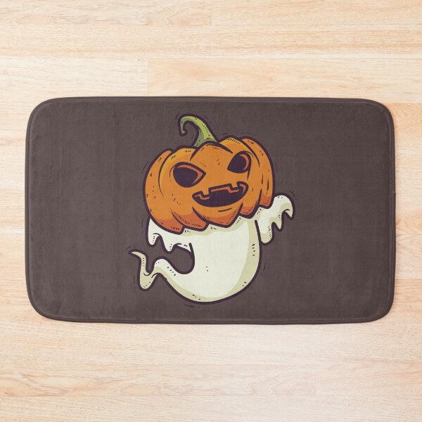 Item preview, Spooky Pumpkin Eating Ghost designed and sold by ZodesignArt.