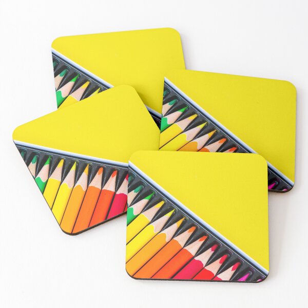 Item preview, Colorful multicolored pencils for drawing and painting, color variations designed and sold by Taidundua.