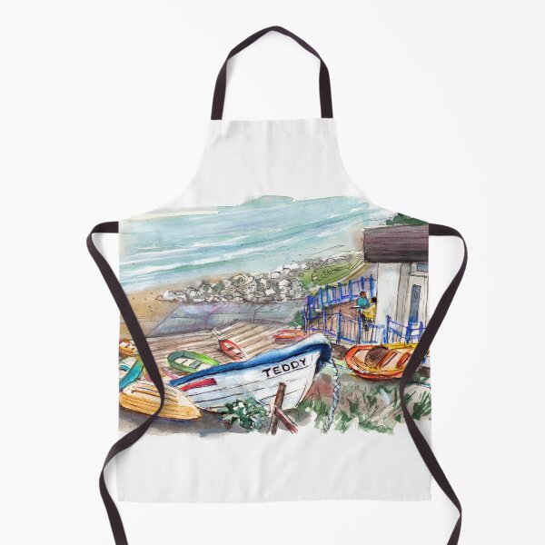 Item preview, Teddy Boat In Runswick Bay designed and sold by Goodaboom.