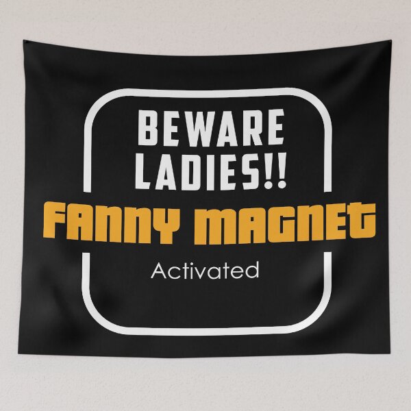 Item preview, Fanny Magnet Gaming Design - black designed and sold by Crafteez.