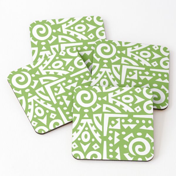 Item preview, African inspired abstract geometric ornament designed and sold by ZalinaKadyrova.