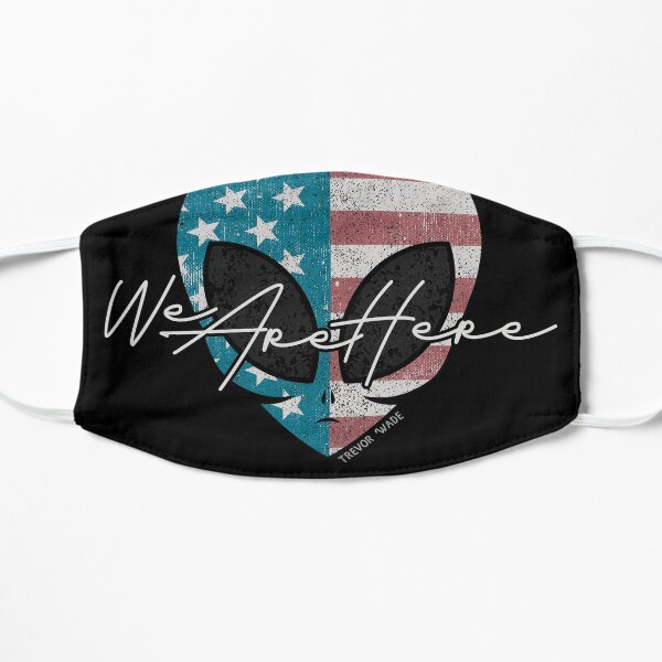 Patriot Alien - We Are Here Flat Mask