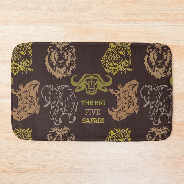 Item preview, THE BIG FIVE SAFARI JiroArt designed and sold by jiroArt.