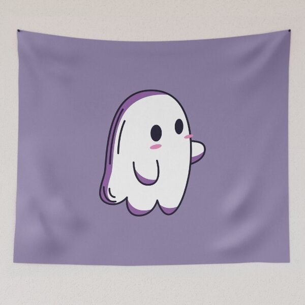 Item preview, Cute, Friendly Halloween Ghost designed and sold by ZodesignArt.