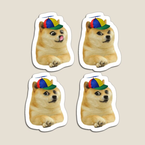 Doge Magnets Redbubble - le roblox on the teachers computer has arrived dogelore