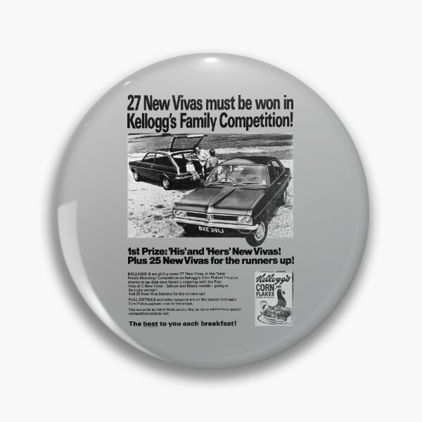 Item preview, VAUXHALL VIVA - WIN A CAR WITH CORNFLAKES - ADVERT designed and sold by ThrowbackAds.