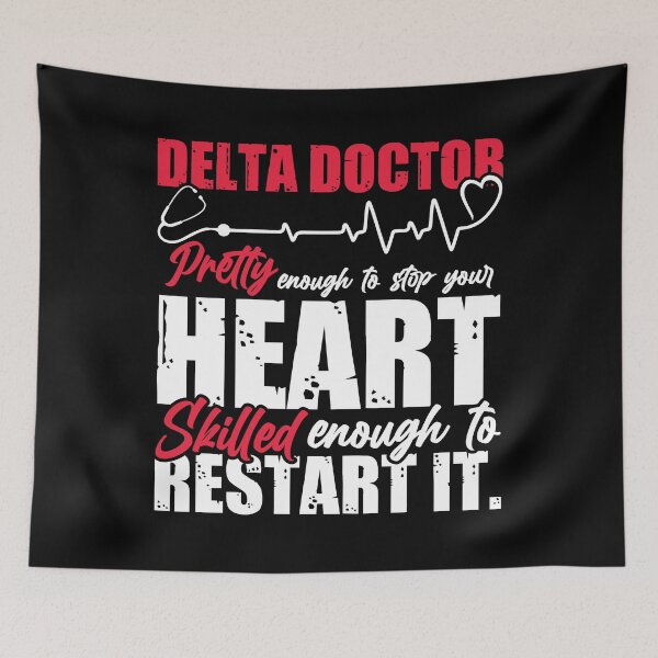 Item preview, Delta Doctor Funny Design designed and sold by shirti.