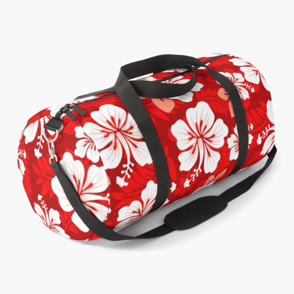 Artikelvorschau, Hawaiian Aloha Shirt Pattern - Rot entworfen und verkauft von staticnoise.