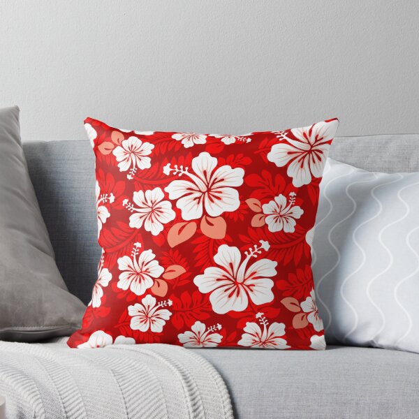 Item preview, Patrón de camisa hawaiana Aloha - Rojo designed and sold by staticnoise.