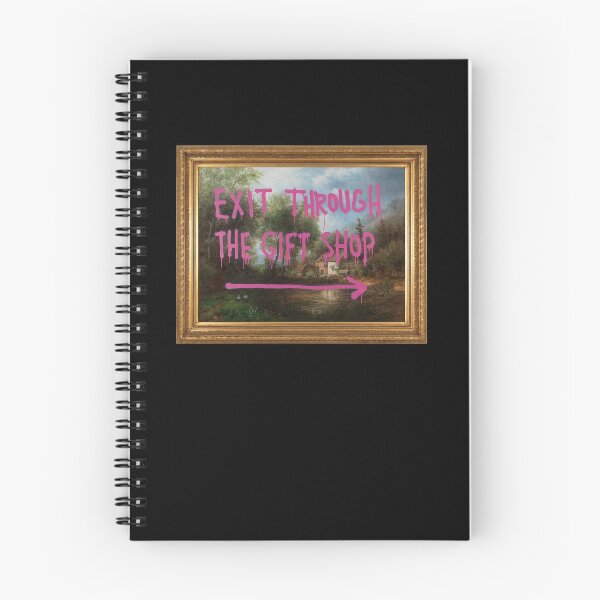 Item preview, Banksy vandal ruined painting in picture frame exit through the gift shop designed and sold by WE-ARE-BANKSY.