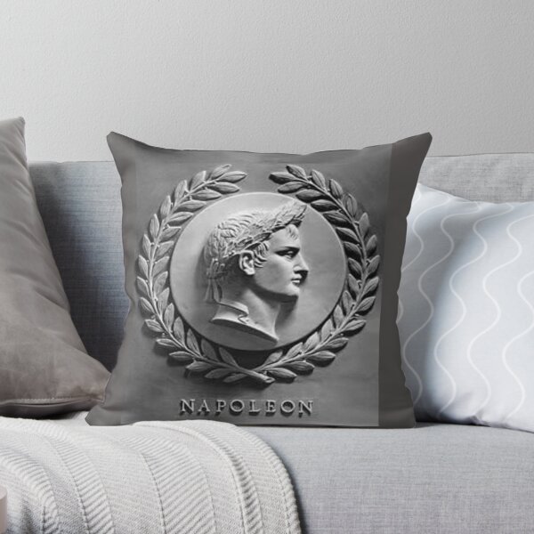 Napoléon Bonaparte Empereur de France Camée 3D Coussin