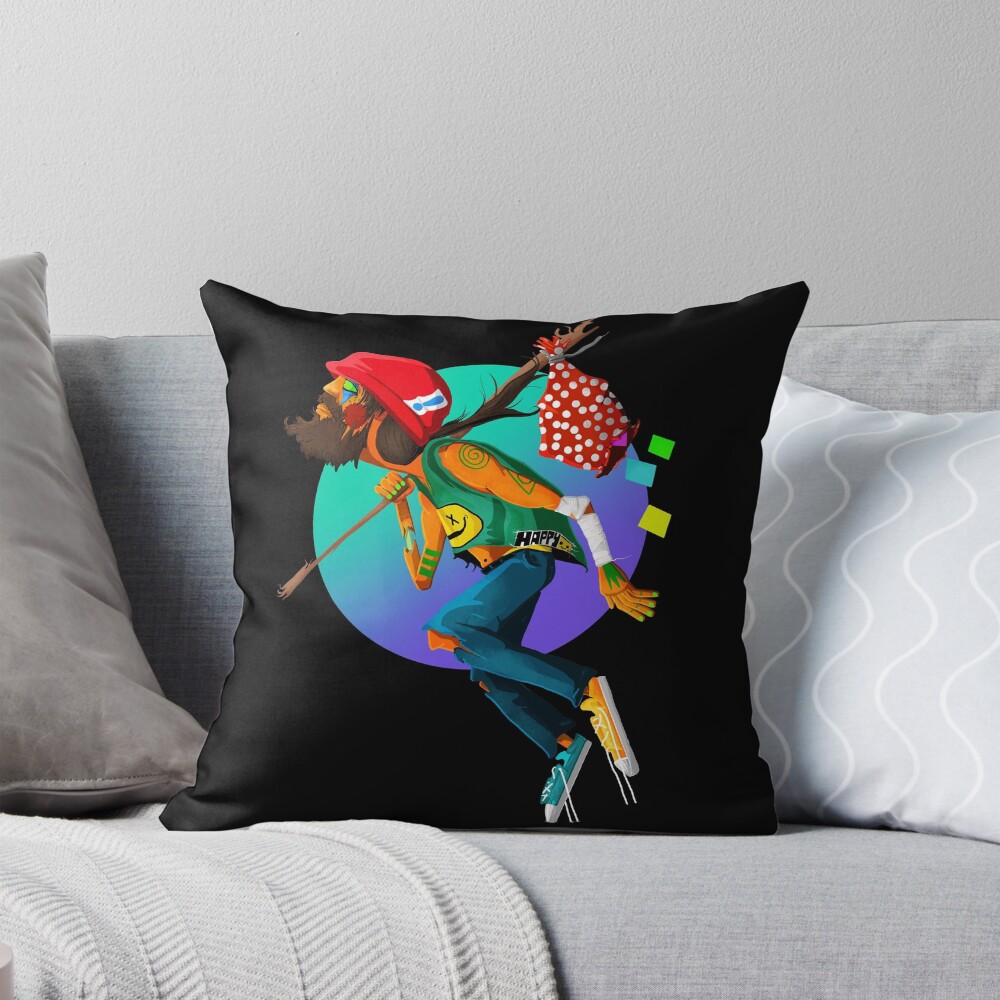 Item preview, Throw Pillow designed and sold by Bensaifcom.