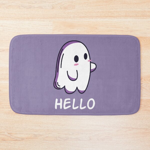 Item preview, Hello - Friendly Halloween Ghost designed and sold by ZodesignArt.