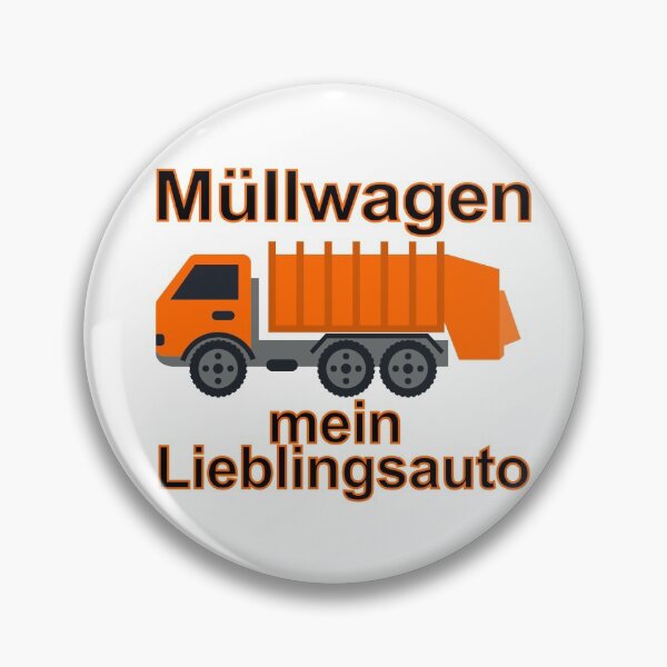 Item preview, Müllwagen mein Lieblingsauto designed and sold by ToniaKroeger.